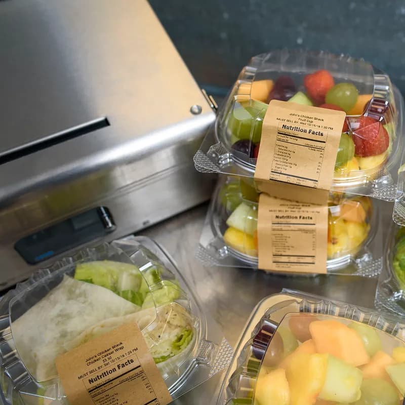 DateCodeGenie® Blank Label 2X3 IN Kraft Permanent 4/Pack