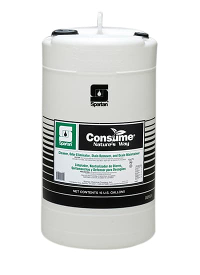 Consume® Vanilla Enzyme Cleaner Deodorizer 15 GAL Alkaline Bacteria Fortified 1/Each