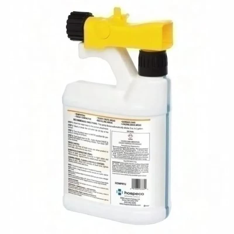 Super N® Citrus Scent Chute & Dumpster Wash 32 OZ Plastic Highly Concentrated Can be Mopped or Sprayed 6/Case