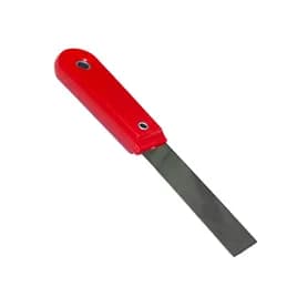Impact® Putty Knife 1.25 IN Red Silver Stainless Steel Polypropylene (PP) Textured Grip 1/Each