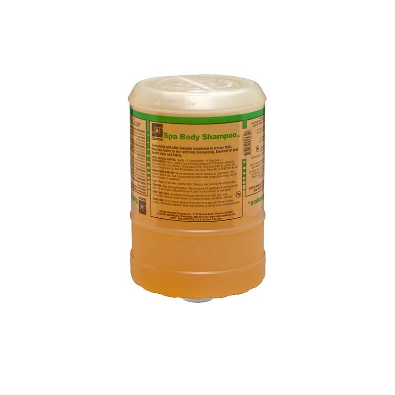 Spa Body Shampoo Hair & Body Shampoo Ready-to-Use (RTU) 1 GAL Floral Yellow Flat Top 4/Case