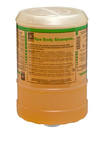 Spa Body Shampoo Hair & Body Shampoo Ready-to-Use (RTU) 1 GAL Floral Yellow Flat Top 4/Case