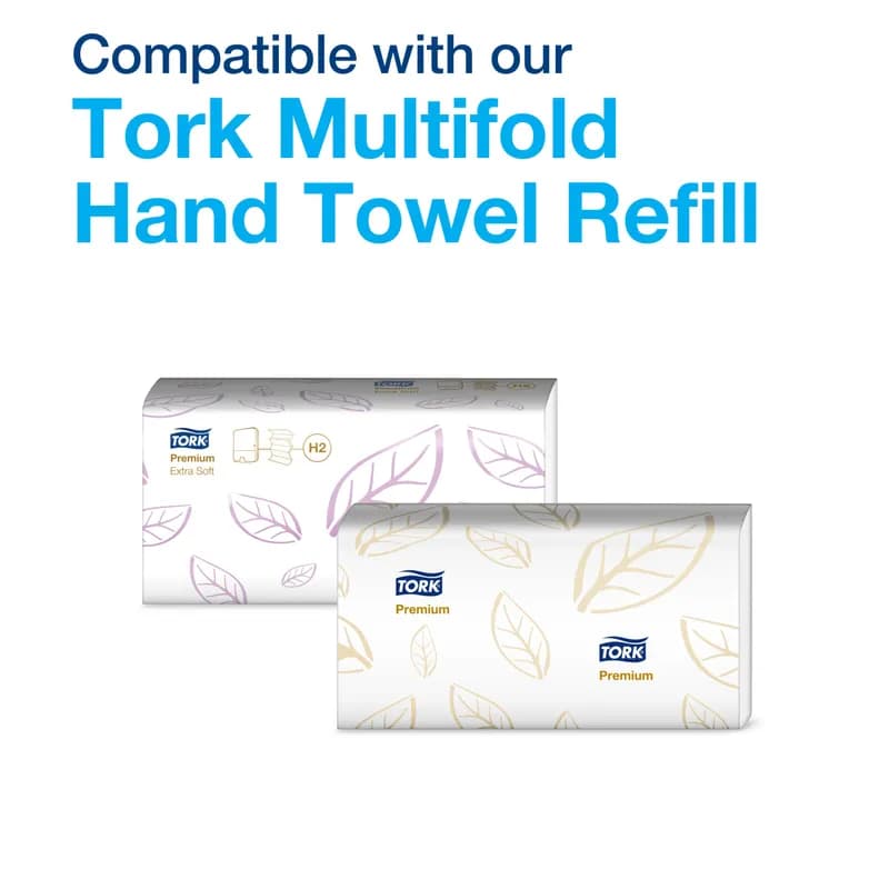 Tork Xpress Recessed Cabinet Towel Adapter Plastic White Folded Towel 1/Each