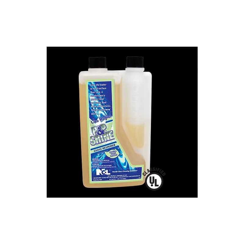 POP & SHINE Pine Floor Restorer 6.5X2.5X9.5 IN 1 L Burnishing Concentrate 6/Case