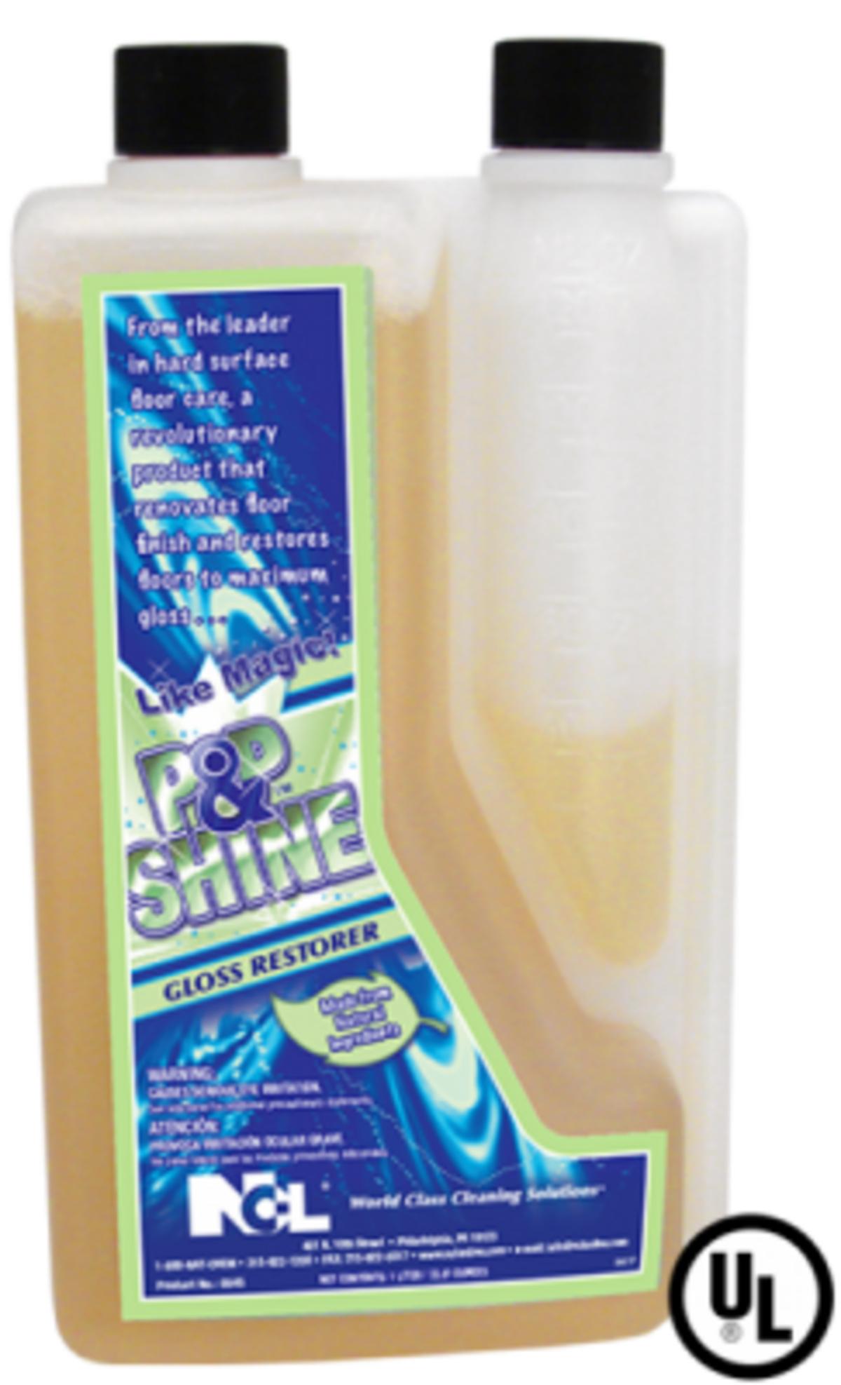 POP & SHINE Pine Floor Restorer 1 L Burnishing Concentrate 6/Case