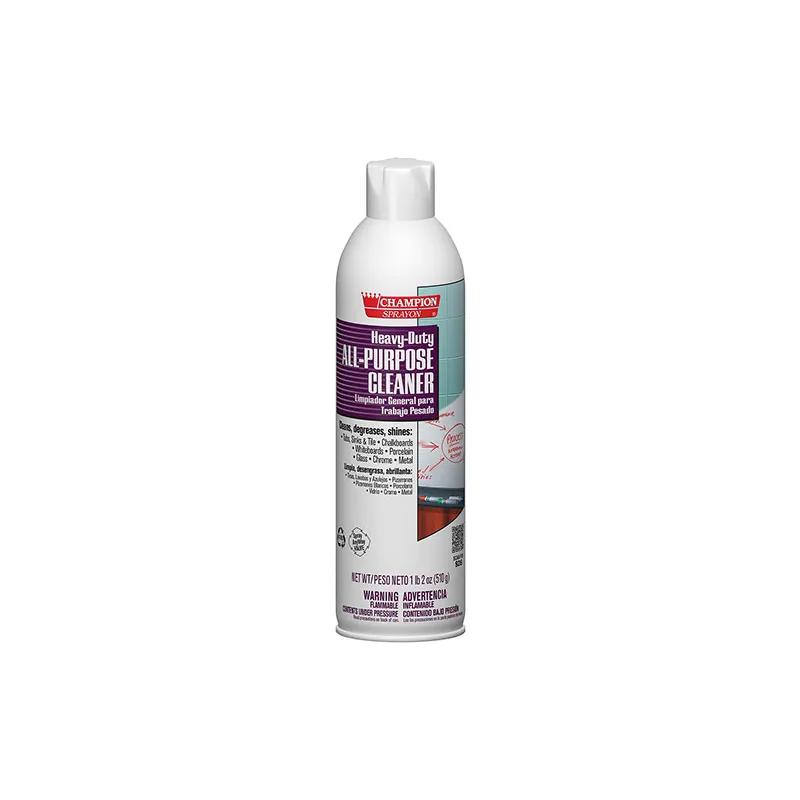 Champion Sprayon® All Purpose Cleaner Foam Aerosol Heavy Duty 12/Case