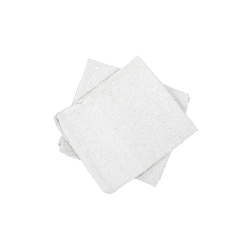 Counter Cleaning Cloth 14X17 IN Medium Cotton Terry Cloth White 60/Case