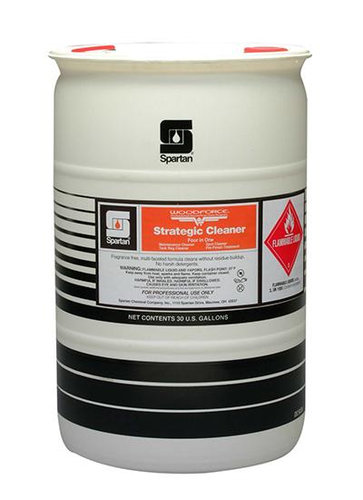 Strategic Cleaner Floor Cleaner Wood Cleaner 30 GAL Drum Hardwood Alkaline Liquid 1/Each