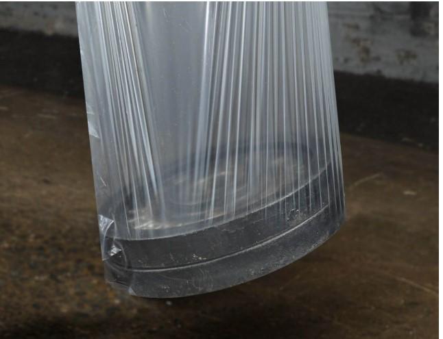 Poly Bag Roll 59X64 IN Clear Elasticene™ 0.001MIL 250 Count/Roll