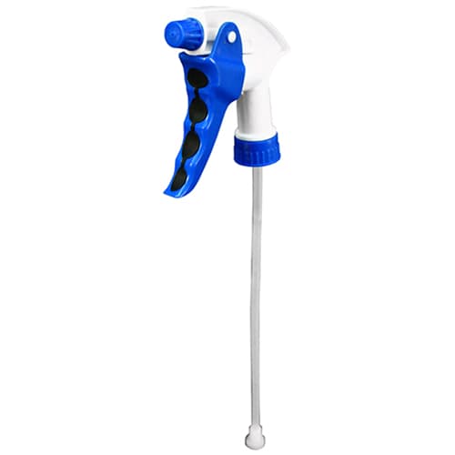 Impact® Trigger Sprayer 9.5 IN Plastic Blue White High Output Ergonomic Handle Threaded 3.5 ml Output 100 Count/Case