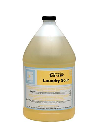 Clothesline Fresh® Laundry Sour 8 Mild Scent Laundry Sour 1 GAL Acidic 4/Case