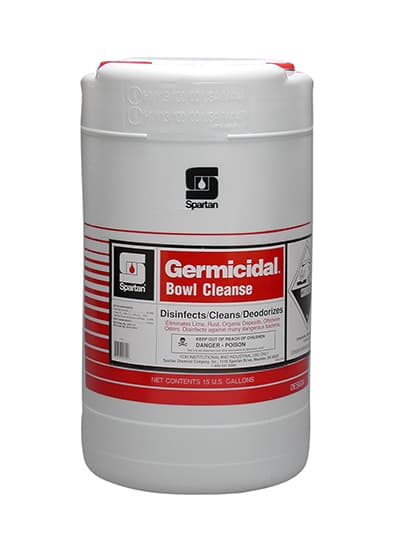 Germicidal Toilet Bowl Cleaner 15 GAL Acidic RTU 23% Hydrochloric Acid (HCL) With DR Pump 1/Each