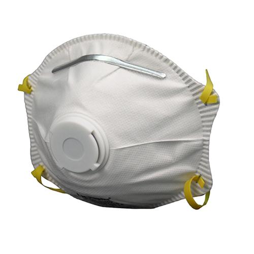 Respirator OS White Disposable NIOSH Approved With Valve 12 Count/Box 10 Box/Case
