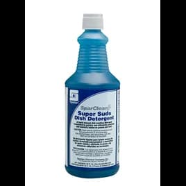 SparClean® Super Suds 48 Clean Scent Manual Dish Detergent 1 QT Neutral Liquid 12/Case