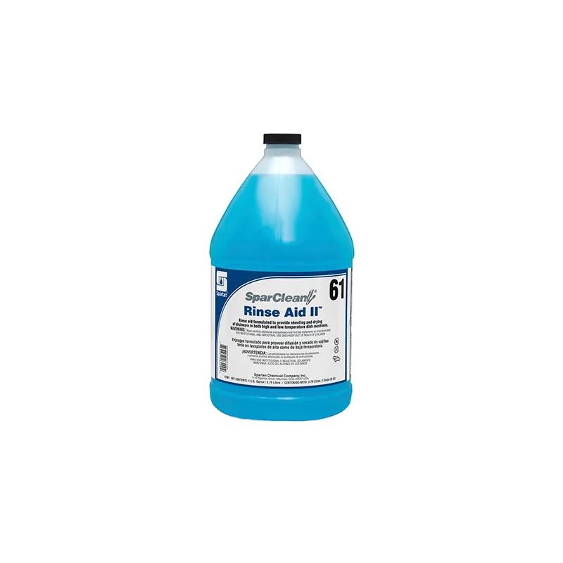 SparClean® Rinse Aid II 61 Mild Scent Rinse Aid 1 GAL Acidic 4 Count/Case