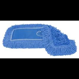 MaxiTwist® Dust Mop Head 24X5 IN Blue Microfiber Loop End 1/Each