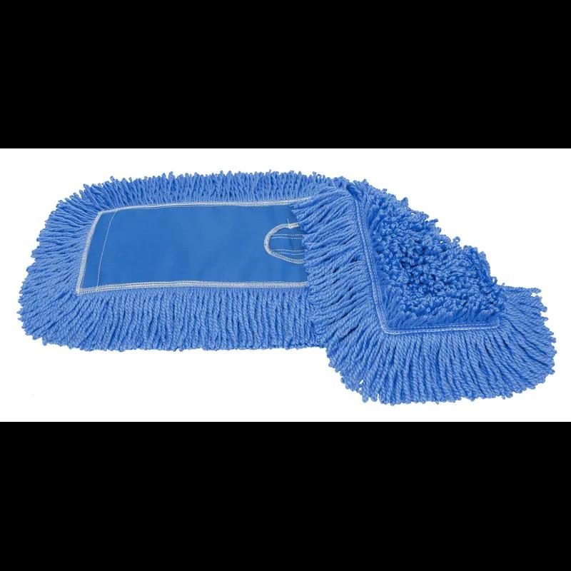 MaxiTwist® Dust Mop Head 24X5 IN Blue Microfiber Loop End 1/Each