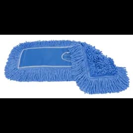 MaxiTwist® Dust Mop Head 60X5 IN Blue Microfiber Loop End 1/Each