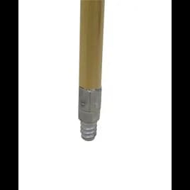 O-Cedar® Mop Handle Broom Handle 1.125X60 IN Wood Metal Threaded 1/Each