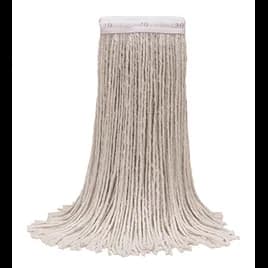 MaxiRayon™ Mop Head 12 OZ White 4PLY Cut End 1.25IN Narrow Headband 1/Each