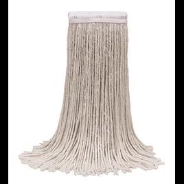 MaxiRayon™ Mop Head 15X6X1 IN 16 OZ White 4PLY Cut End 1.25IN Narrow Headband 1/Each