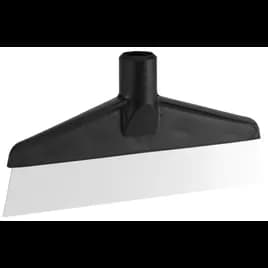 Vikan® Table Floor Scraper 1.2X9.6X4.9 IN Polypropylene (PP) Stainless Steel Black Threaded 1/Each