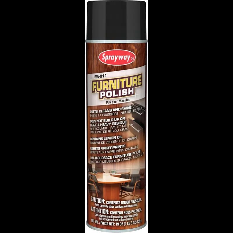 Sprayway® Lemon Furniture Polish 20 OZ Aerosol 12/Case