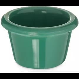 Carlisle Foodservice Products® Ramekin 1.5 OZ Melamine Green Smooth 48/Case