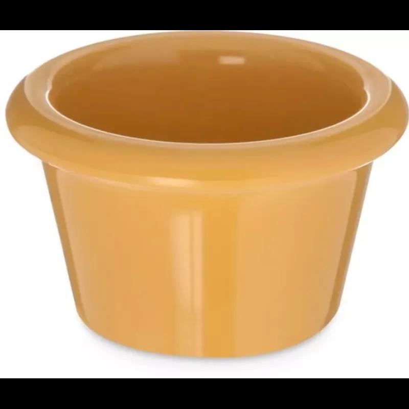 Carlisle Foodservice Products® Ramekin 1.5 OZ Melamine Honey Yellow Smooth 48/Case