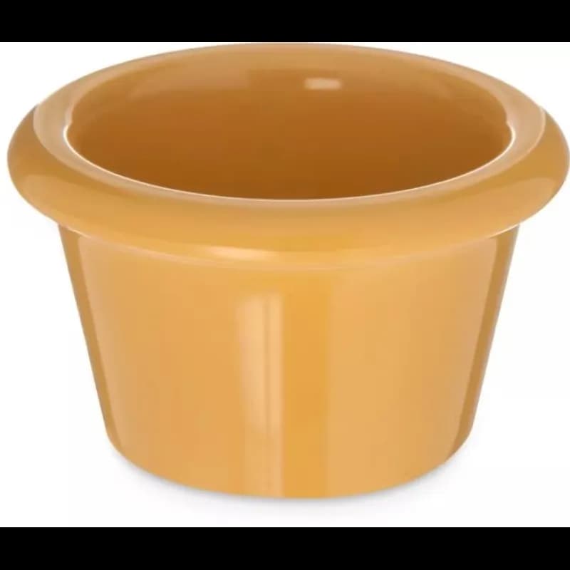 Carlisle Foodservice Products® Ramekin 1.5 OZ Melamine Honey Yellow Smooth 48/Case