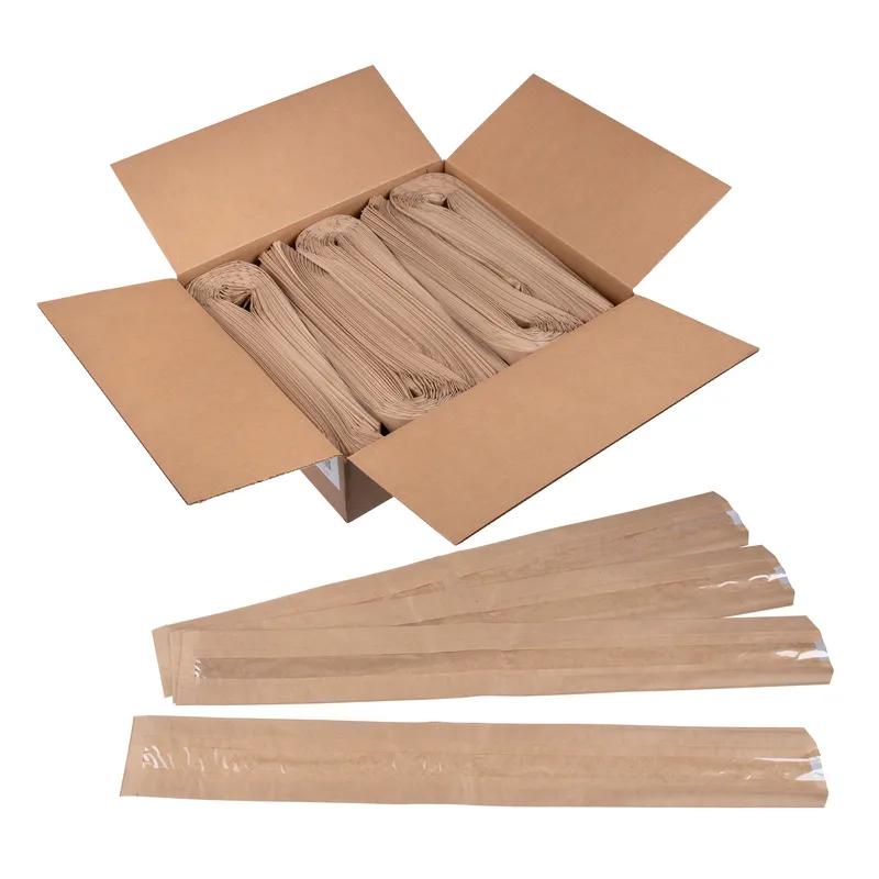 Bread Baguette Bag 4.5X2X35 IN Paper Natural Plain Panel 500/Case