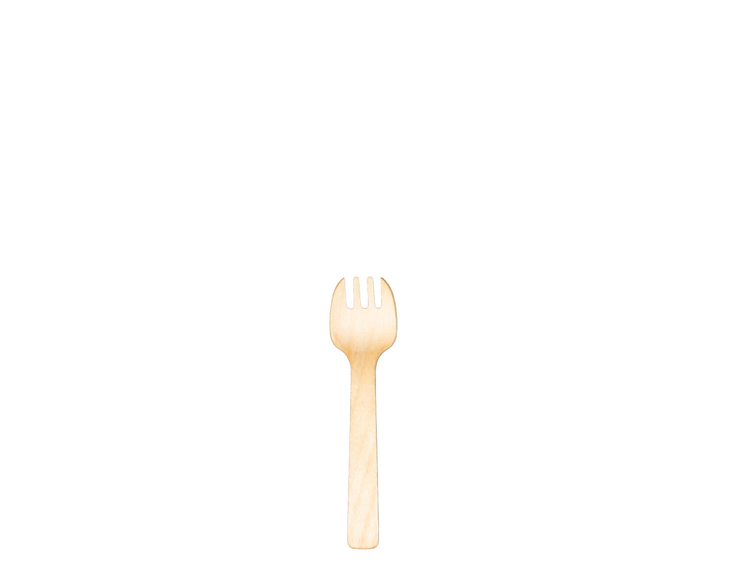 Tasting Spork Wood 2500/Case