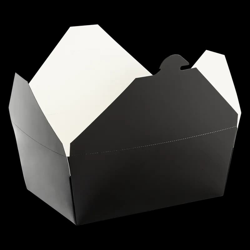 INNOBOX EDGE™ #4 Food Take-Out Box Black 90/Case