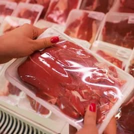 Red Rock® Meat Single Layer Film 21IN X5000FT Clear For Hand Wrap Station Hobart Auto Wrappers 1/Roll