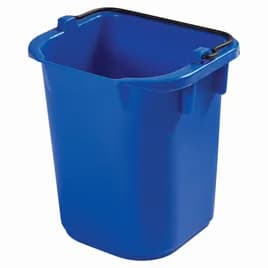 Pail 7.13X8.44X9.25 IN 5 QT Plastic Blue 4/Case