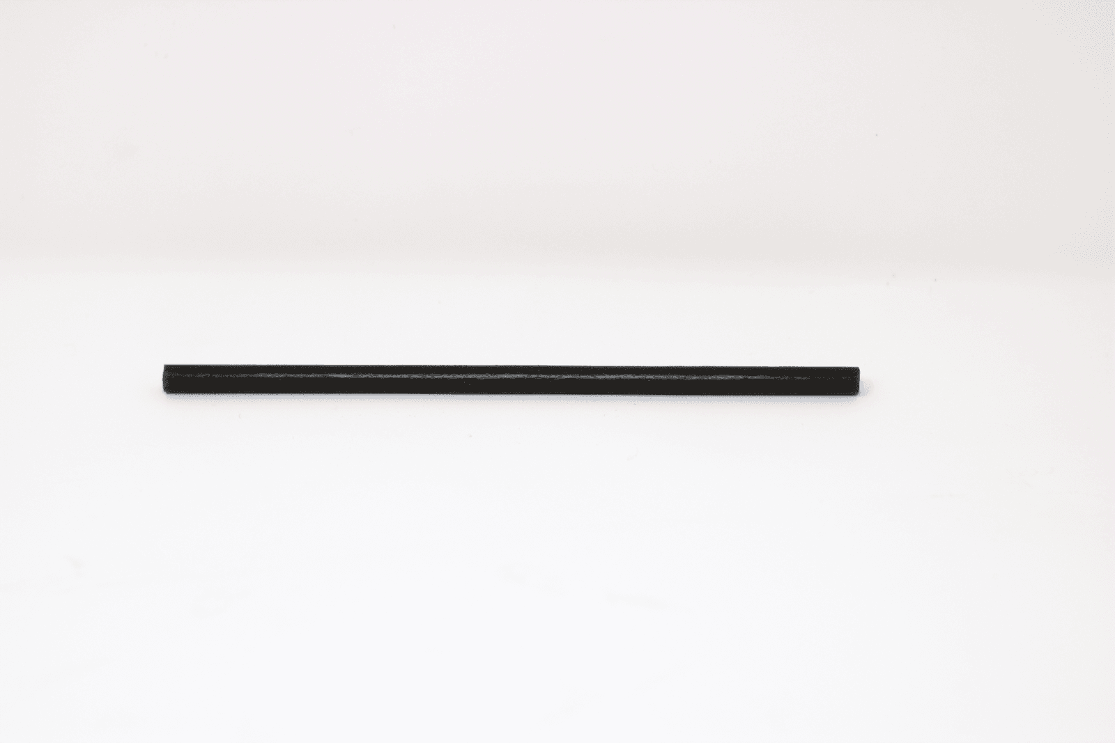 Victoria Bay Straw 6 IN Agave Black Unwrapped 500 Count/Pack 4 Packs/Case 2000 Count/Case