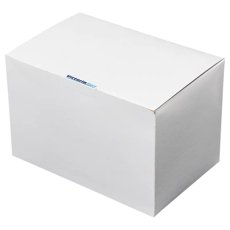 Victoria Bay Straw 6 IN Agave Black Wrapped 500 Count/Pack 4 Packs/Case 2000 Count/Case