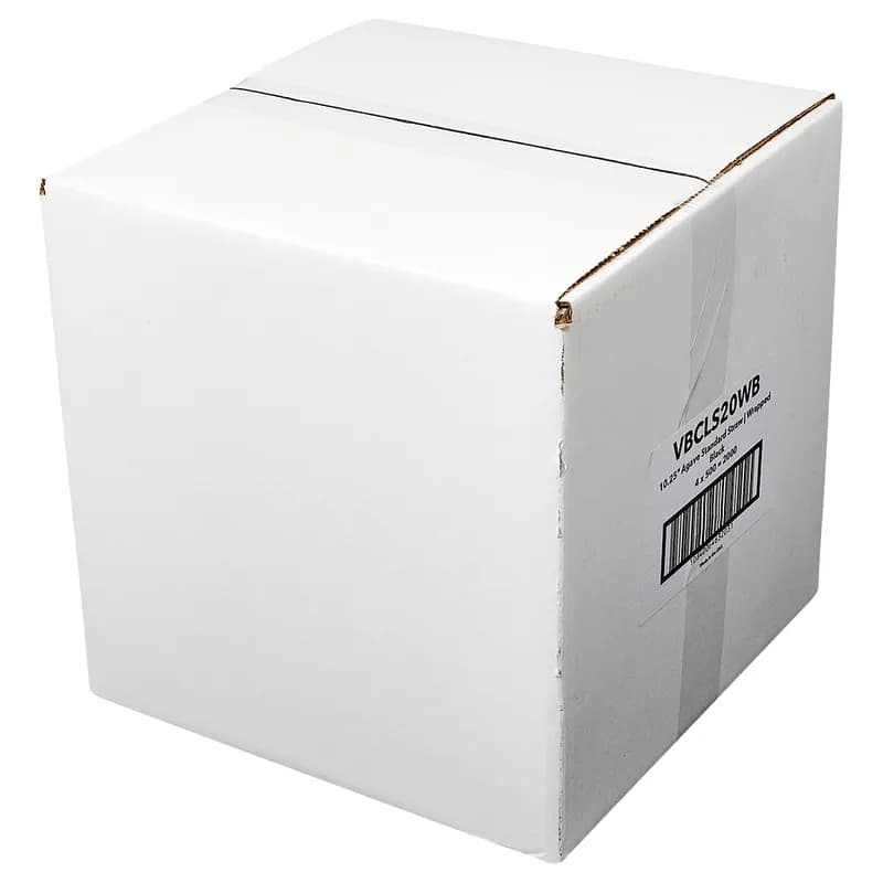 Victoria Bay Straw 10.25 IN Agave Black Wrapped 500 Count/Pack 4 Packs/Case 2000 Count/Case