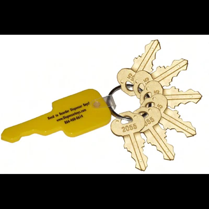 Bradley 2055 Dispenser Keys Metal 25 Count/Pack