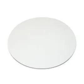 Cake Circle 12 IN Corrugated Paperboard White Round Grease Resistant Single Wall 100/Case