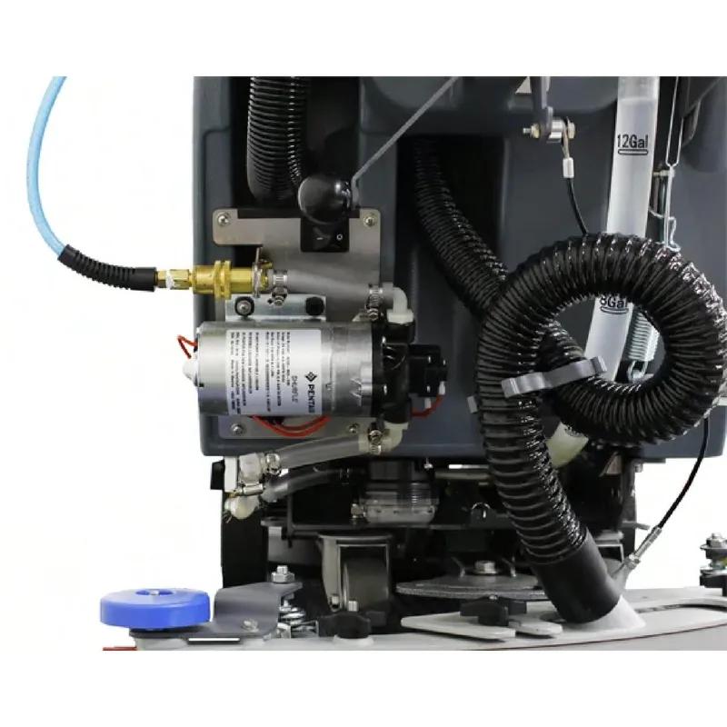 Transaxle Auto Scrubber 24 IN 15 GAL 24IN Walk Behind On-Board Charger Pad AGM Battery Dual Brush 1/Each