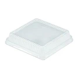Lid 8.25X8.25X1.5 IN Plastic Clear Square For Bakery Container 500/Case