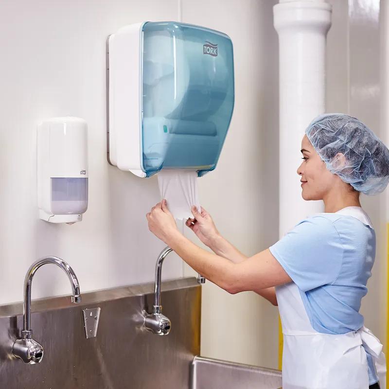 Tork Basic Roll Paper Wiper W6 7.68IN X1150FT 1PLY White Refill 1 Count/Pack 4 Packs/Case 4 Count/Case