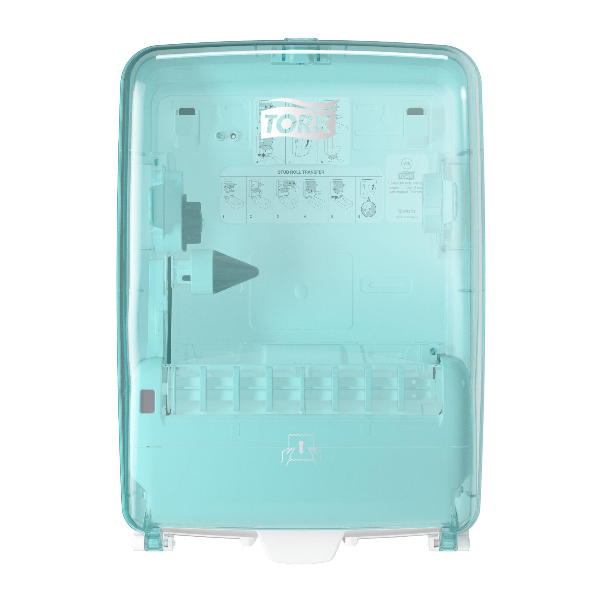 Tork Wash Station 10.57X12.56X18.09 IN White Aqua Plastic Dispenser Universal For W6 1/Each