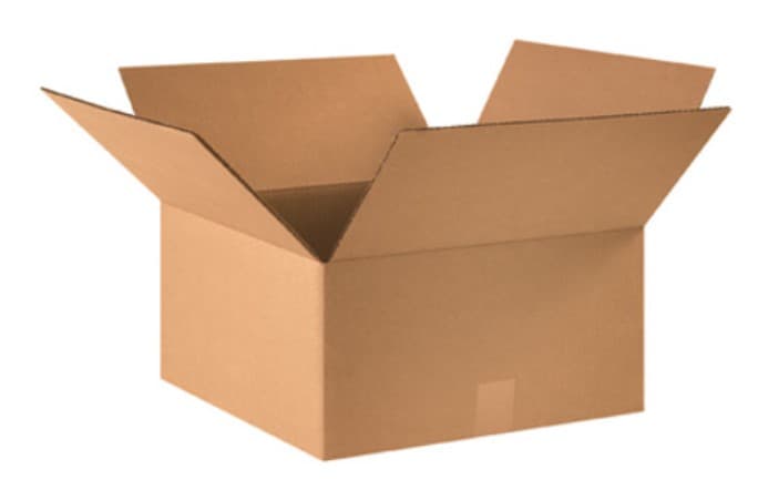 Regular Slotted Container (RSC) 16X16X8 IN Kraft Corrugated Cardboard 32ECT 1 Count/Bundle 280 Count/Pallet