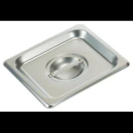 Cover For Steam Table Pan 1/6 Size Stainless Steel Square Solid 1/Each
