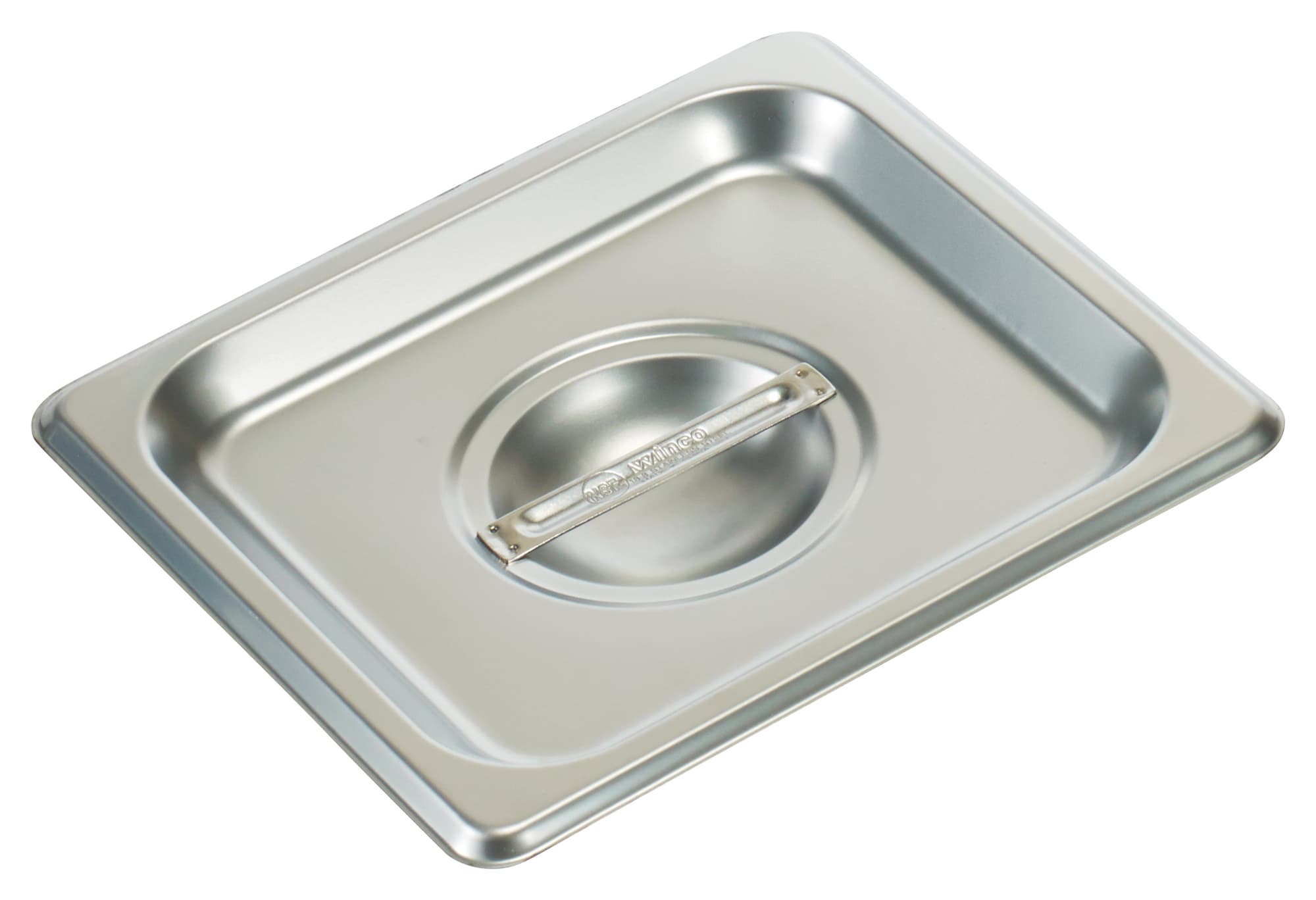 Cover 1/6 Size Stainless Steel Square For Pan Solid 1/Each