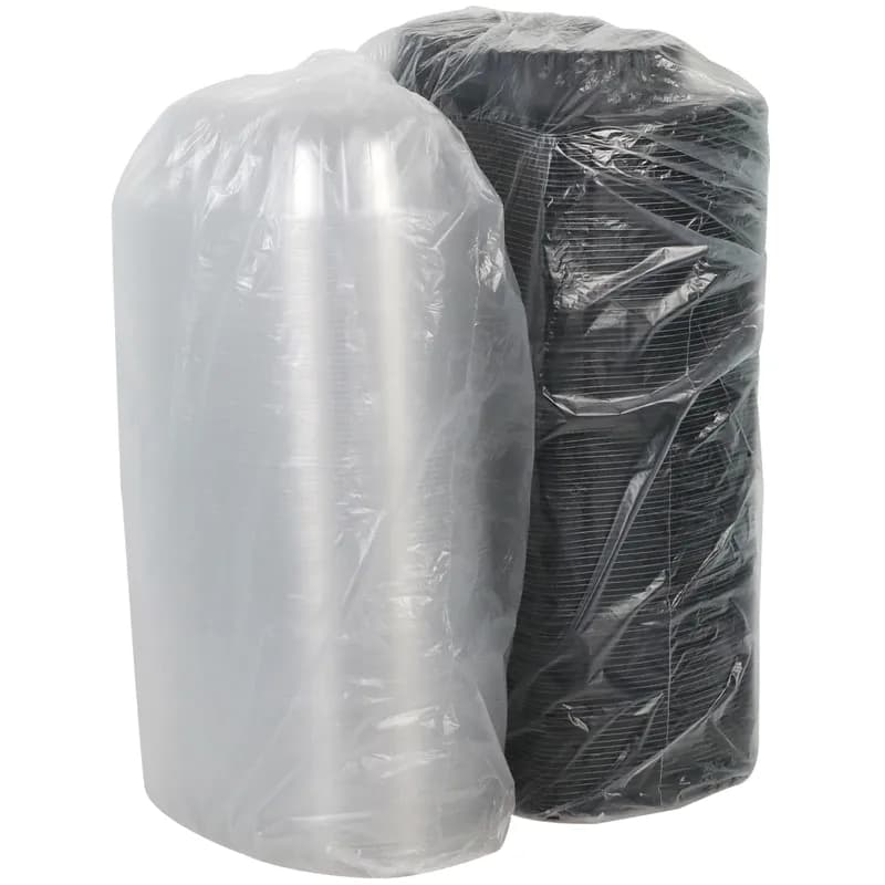 Roaster Base & Lid Combo With Dome Lid 41.6 OZ 12.5X8.6X4.25 IN MFPP OPS Black Clear Zip Seal With Handle 110/Case