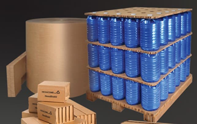 Hexacomb® Honeycomb Panel Corrugated Cardboard 26 LB With 1.435 IN Core Diameter 26/Pound