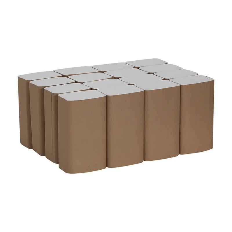 Pacific Blue Basic Folded Paper Towel 9.9X9.2 IN 1PLY White Single Fold 250 Sheets/Pack 16 Packs/Case 4000 Sheets/Case